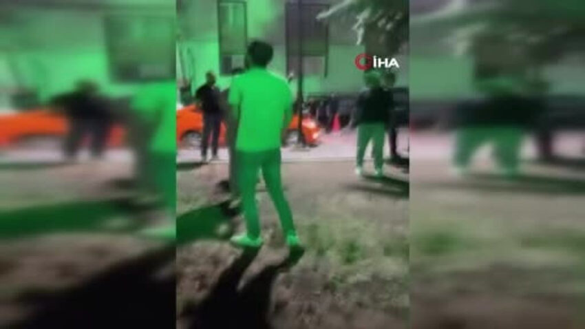 Cocuklarin kavgasina aileler dahil oldu o anlar kaydedildi ew5M2uNN